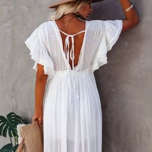 S-XXL Madison Fields Button Up Maxi Dress New